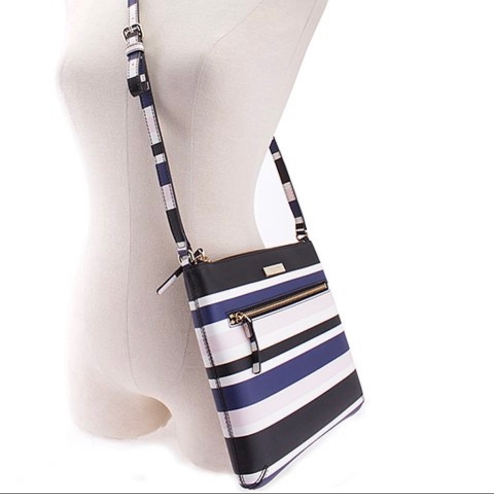 NWOT Kate Spade Cruise Stripe Rima Laurel Way Crossbody Bag